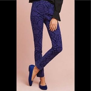 Anthro Floral Velvet Essentials